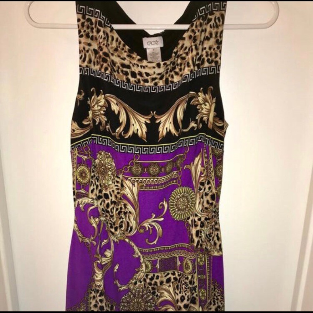 Cache Fitted Mini Dress